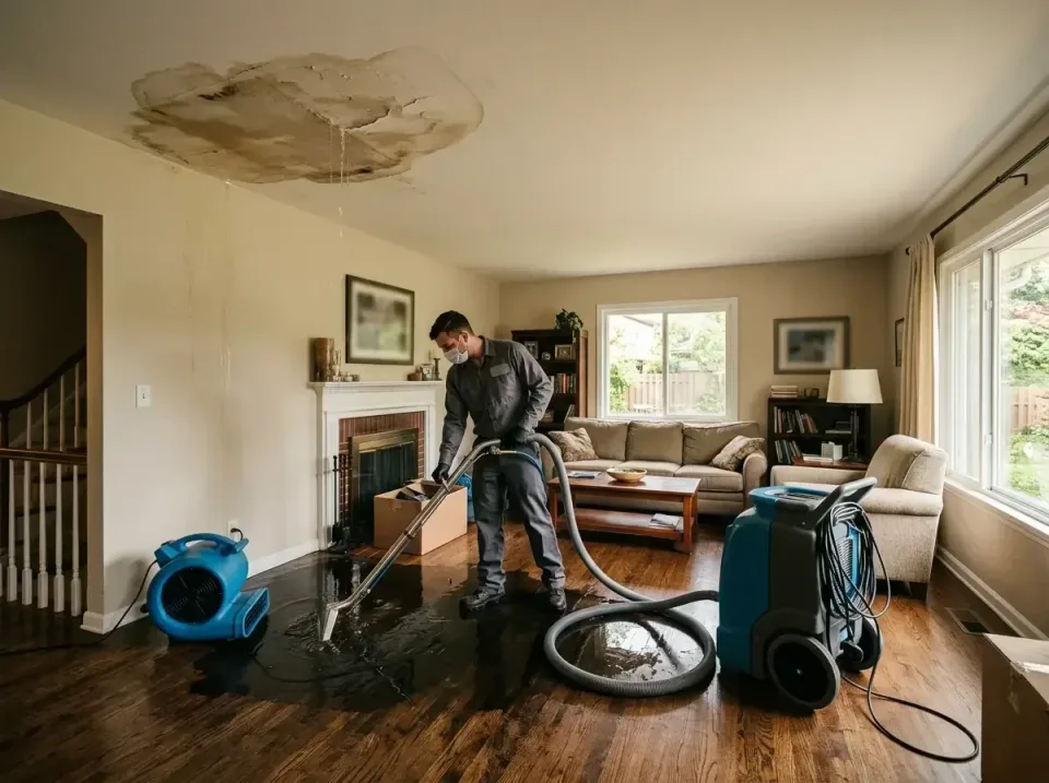 attic-pipe-burst-ceiling-drip-008 — frequently asked questions, Water Damage Restoration & Carpet Care in Curwensville, PA